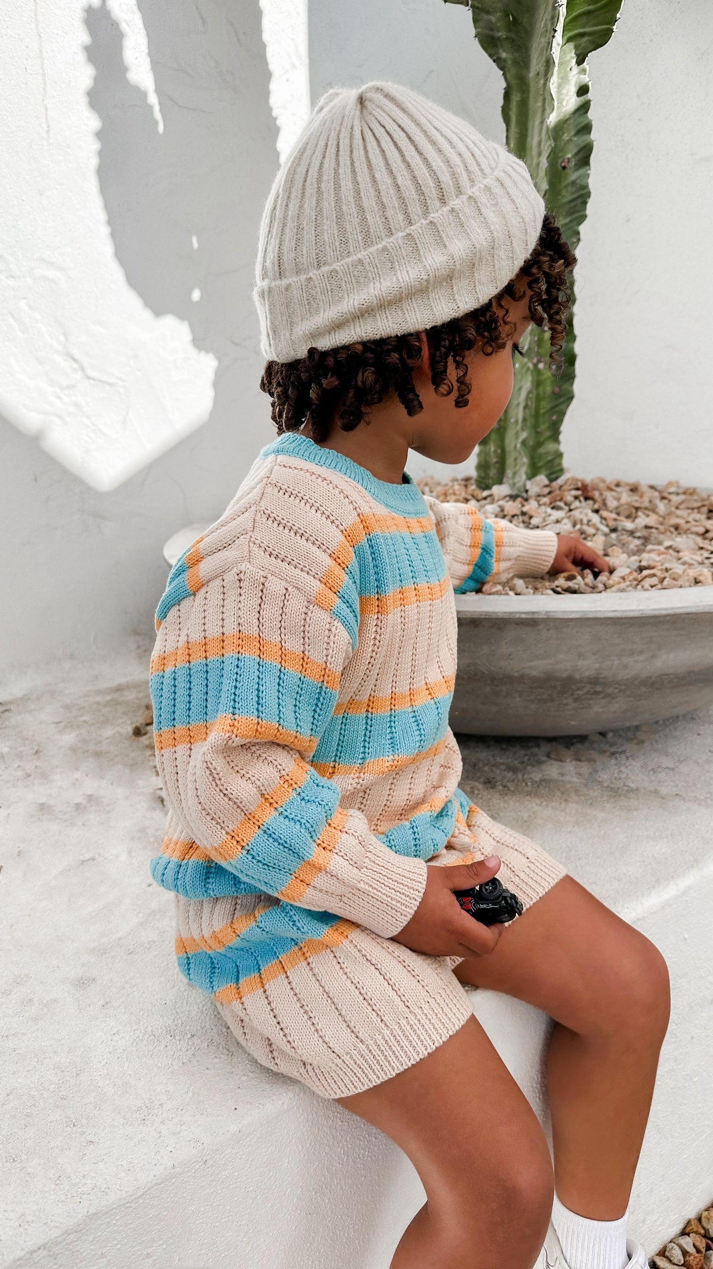 Sherbet Cotton Knit Set