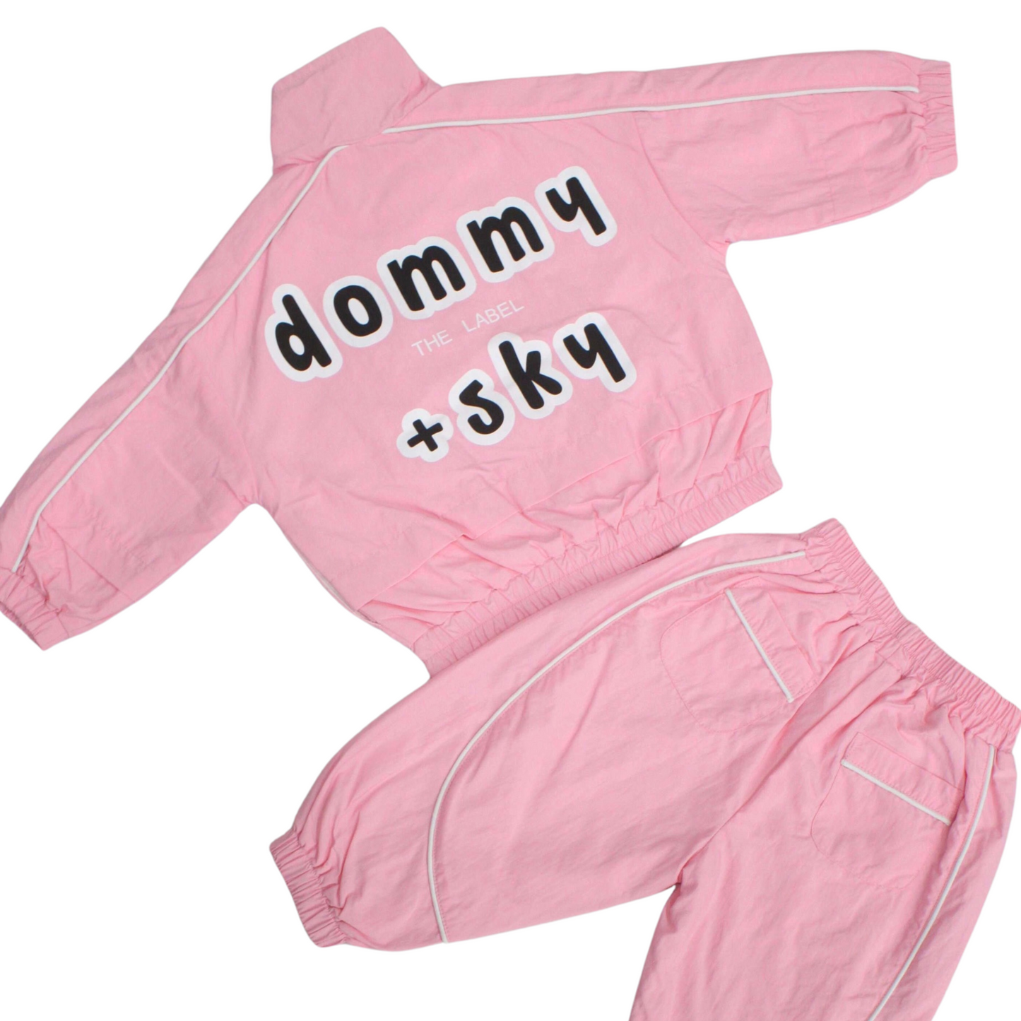 Signature Parachute Tracksuit Set - Fairy Floss