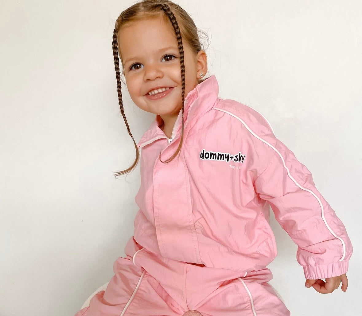 Signature Parachute Tracksuit Set - Fairy Floss