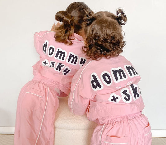Signature Parachute Tracksuit Set - Fairy Floss