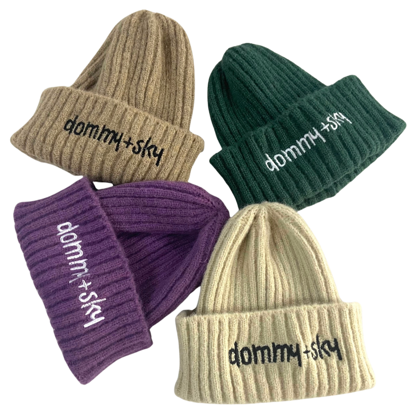 Chunky Beanie - Purple