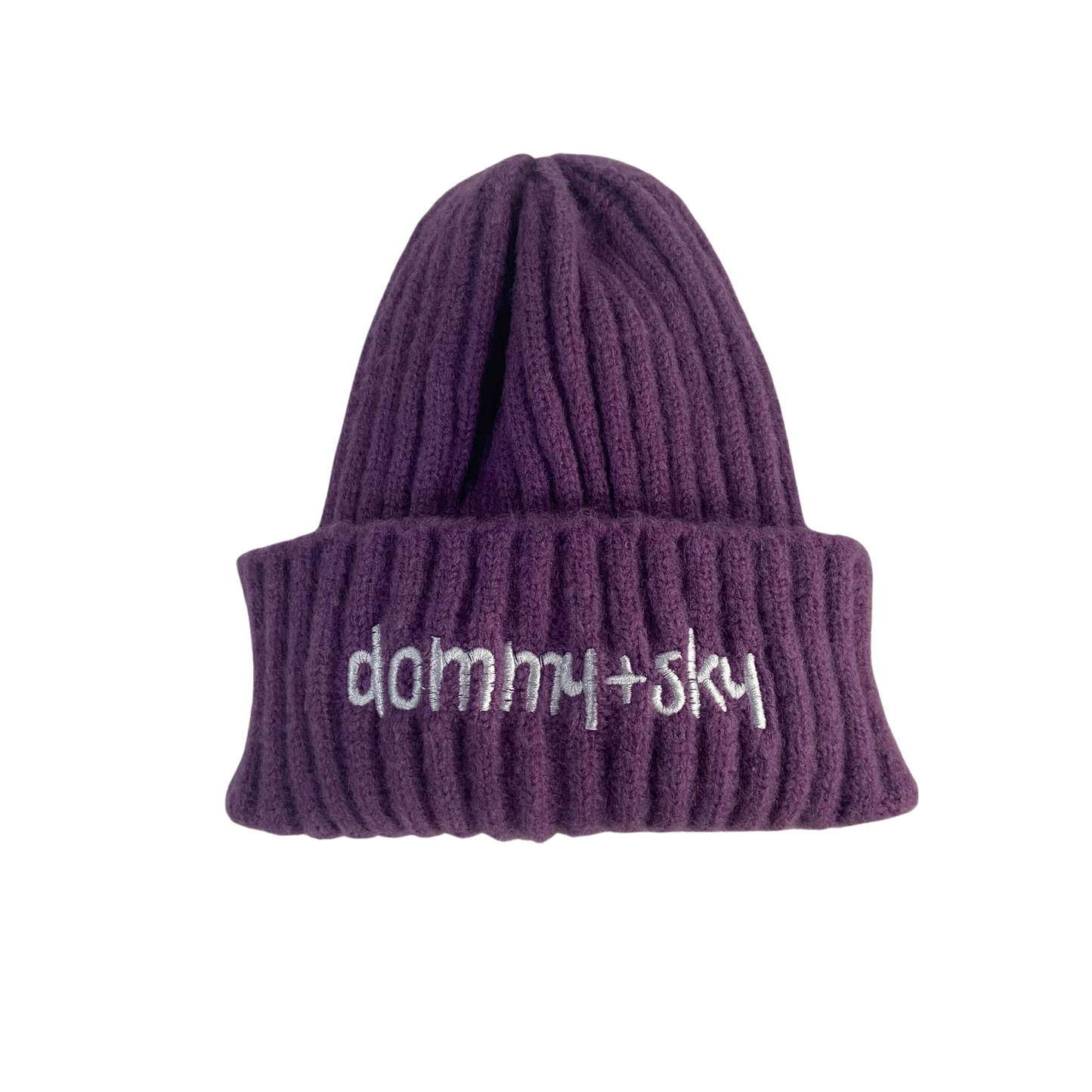 Chunky Beanie - Purple
